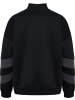 Hummel Jacke "Hmloversized Halfzip SW" in Schwarz
