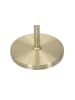 Mauro Ferretti Goldene Stehlampe aus Metall mit 3 weißen Glaskugeln, Ø 36 x 160 cm