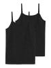 name it 2er-Pack Trägertop in Black