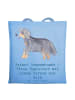 Mr. & Mrs. Panda Tasche Berner Sennenhund Herz mit Spruch in Sky Blue