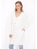 DreiMaster Women Cardigan in offwhite