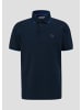 s.Oliver Polo-Shirt kurzarm in Blau