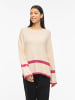 Vila Strickpullover in Super Light Natural Mel 1