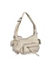 Desigual Weiße Polyurethan-Handtasche