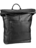 The Chesterfield Brand Rolltop Rucksack Liverpool 0309 in Black