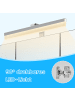 VASAGLE Badezimmerschrank in Weiß - (B)16.5 x (H)75 x (T)70 cm