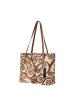 Goebel Schultertasche " Gustav Klimt Der Lebensbaum " in Beige Gold