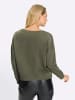 Heine Sweatshirt in khaki