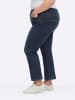 sheego Gerade Jeans in dark blue