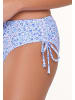 Linga Dore Short in Blue paisley print