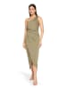 Vera Mont Abendkleid mit Raffung in Herb Green