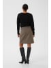 Kaffe Rock KAelyah Loose fit in Beige / Black Petit Houndstoot