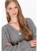 DreiMaster Women Cardigan in grey melange