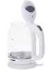 mesko MS 1302w Glas-Wasserkocher weiß 1,7 Liter