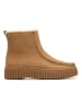 Clarks Winterboots Torhill Cozy in 5244 Light Tan Lea