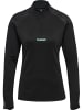 Hummel Reißverschluss Sweatshirt Daumenlöcher Hmlblaze26 Damen in BLACK