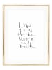 Tales by Jen Poster / Kunstdruck "Love you to the moon and back" I Ohne Rahmen