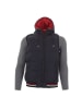 Ital-Design Jacke in Dunkelblau und Rot