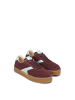 Marc O'Polo Sneaker in dark aubergine red/silver blue