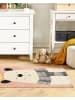 Beliani Kinderteppich TAPAK in Bunt/Rosa/Beige - (W) 80 x (L) 150 cm
