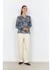 soyaconcept Langarmshirt SC-Felicity in marine hellblau
