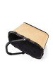 Reisenthel Carrybag - Einkaufskorb (cord dark matcha) in frame raffia black