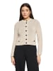 Betty Barclay Strick-Cardigan mit aufgesetzten Taschen in Grau Beige