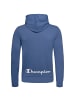 Champion Sweatjacke Hooded Full Zip in blau