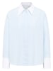 Eterna Bluse OVERSIZE FIT in himmelblau