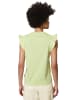 Marc O'Polo DENIM Volant-T-Shirt loose in pistachio