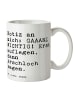 Mr. & Mrs. Panda Becher Notiz an mich: GAAANZ... mit Spruch in Weiß