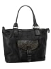 Samantha Look Shopper echt Leder in schwarz