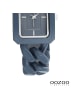 Oozoo Analog-Armbanduhr Oozoo Timepieces blau extra groß (ca. 31x24mm)