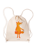 Mr. & Mrs. Panda Jutebeutel Fuchs Laterne ohne Spruch in Creme