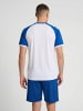 Hummel T-Shirt Raglanärmel Hmlmatch Erwachsene in WHITE/TRUE BLUE