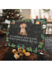 Mr. & Mrs. Panda Adventskalender Hund Hund Dame mit Spruch in Kreidetafel