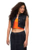 Ulla Popken Jeansweste in rinsed wash