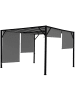 MCW Pergola Beja mit Schiebedach, 4x4m