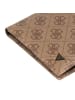 Guess Mito Geldbörse RFID Schutz Leder 12 cm in beige-brown