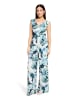 Vera Mont Jumpsuit mit Raffung in Green/White