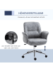 Vinsetto Bürostuhl-67L x 69B x 102Hcm-Hellgrau