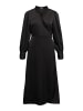 Object Kleid mit V-Ausschnitt in Black