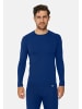 DANISH ENDURANCE Funktionsshirt Merino in marineblau