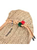 Desigual Half Schultertasche 40 cm in beige
