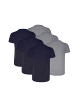 Levi´s T-Shirt LEVIS MEN SOLID CREW 6P in Navy / Grey Melange