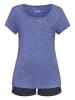 Vivance Active Shorty in lila-meliert
