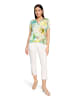 Betty Barclay Satin-Bluse mit Blumenprint in Mint/Nature
