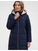 Navigazione Steppmantel in navy