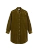 Marc O'Polo DENIM Cord-Hemdblusenkleid relaxed in Burnished Logs