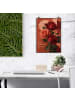 Mr. & Mrs. Panda Posterdruck Rosen modern Design mit Spruch in Weiß